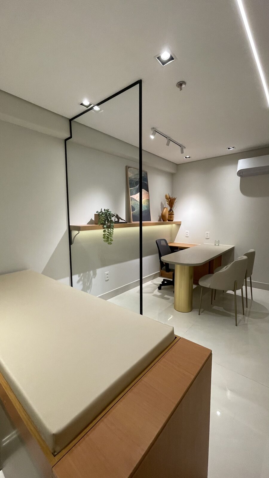 Ambiente interno da Clínica Evva